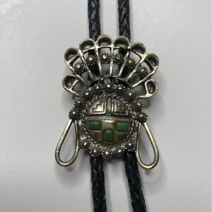 Vintage Western 18" Cowboy Silver Tone
Adjustable Bolo Tie For Men